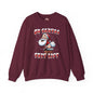 On Santa's Shit List Crewneck Sweatshirt The Devil's Pickle
