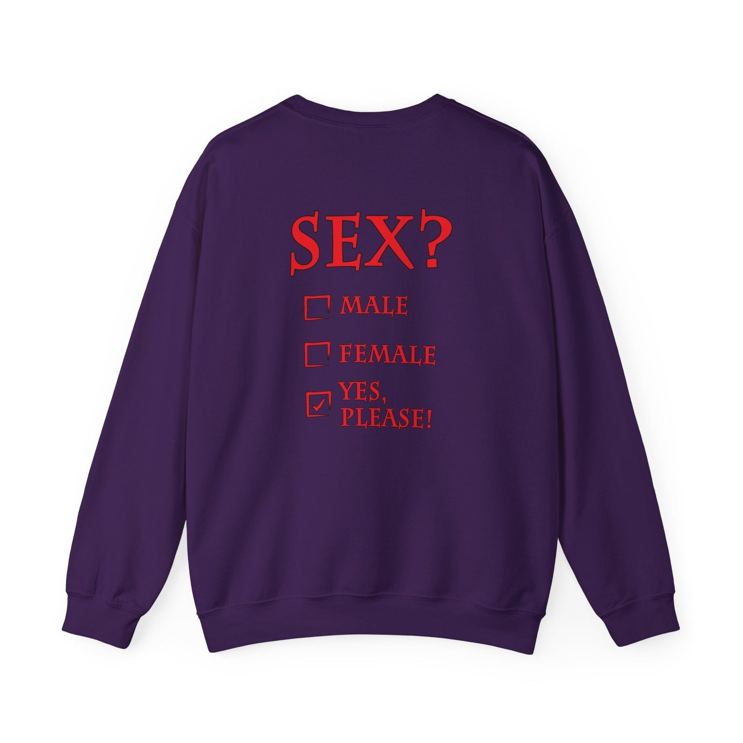 Sex? Yes, Please Crewneck Sweatshirt The Devil's Pickle