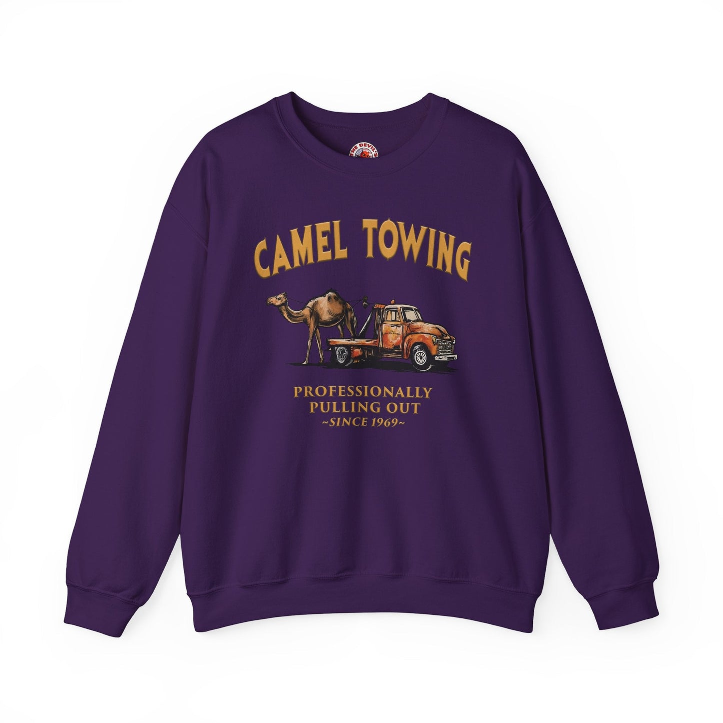 Camel Towing Crewneck Sweatshirt The Devil's Pickle