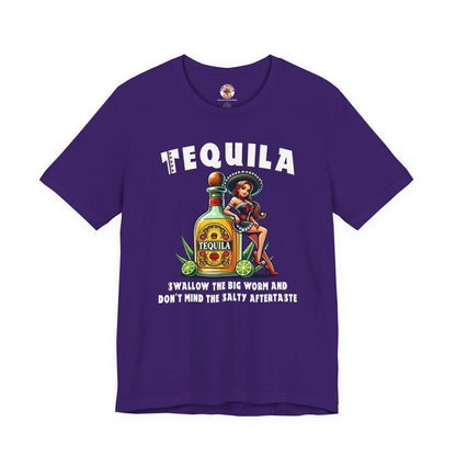 Tequila Swallow The Big Worm T-Shirt The Devil's Pickle