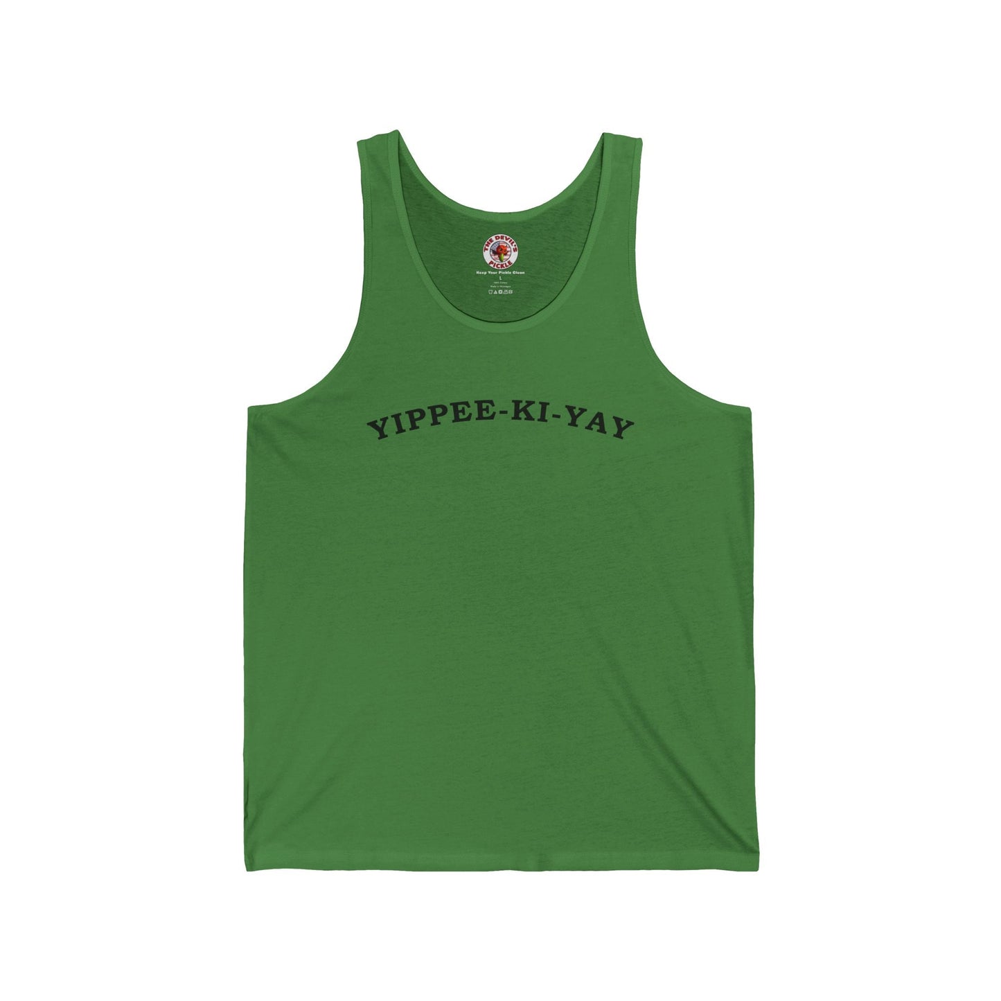 Yippee-Ki-Yay Tank Top The Devil's Pickle