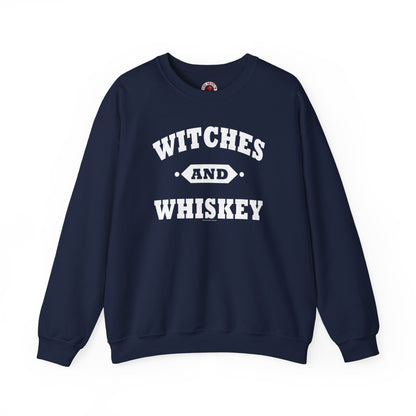 Witches and Whiskey Crewneck Sweatshirt The Devil's Pickle