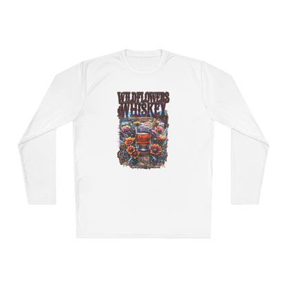 Wildflowers and Whiskey Lightweight Long Sleeve Tee Country in My Heart