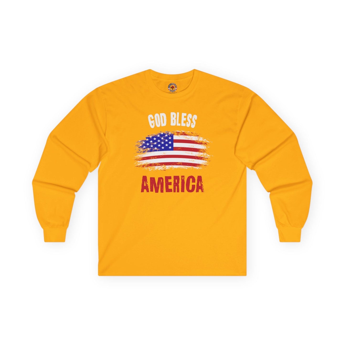 God Bless America Long Sleeve Tee The Devil's Pickle
