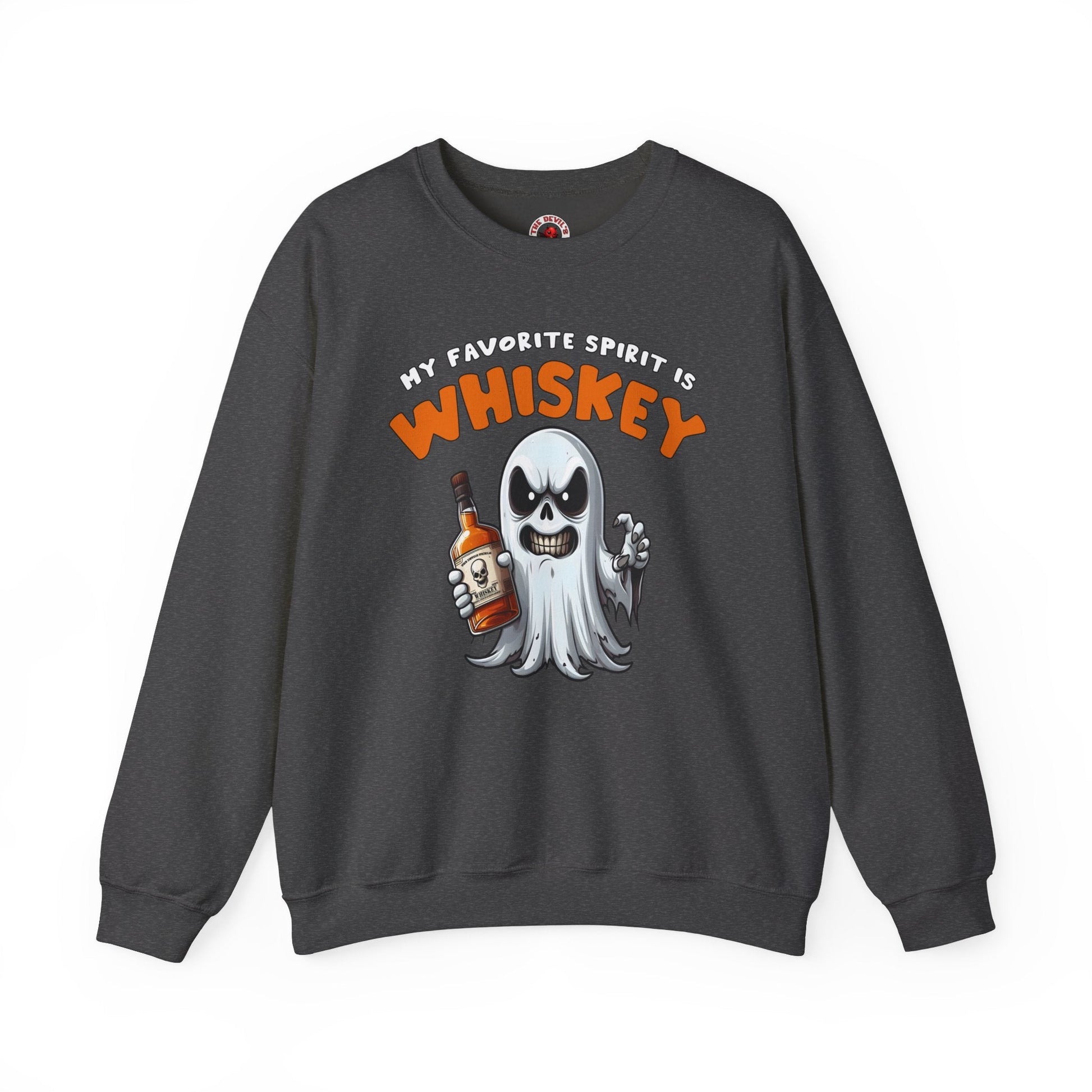 My Favorite Spirit Is Whiskey Crewneck Sweatshirt The Devil's Pickle