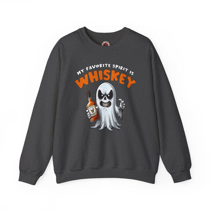 My Favorite Spirit Is Whiskey Crewneck Sweatshirt The Devil's Pickle