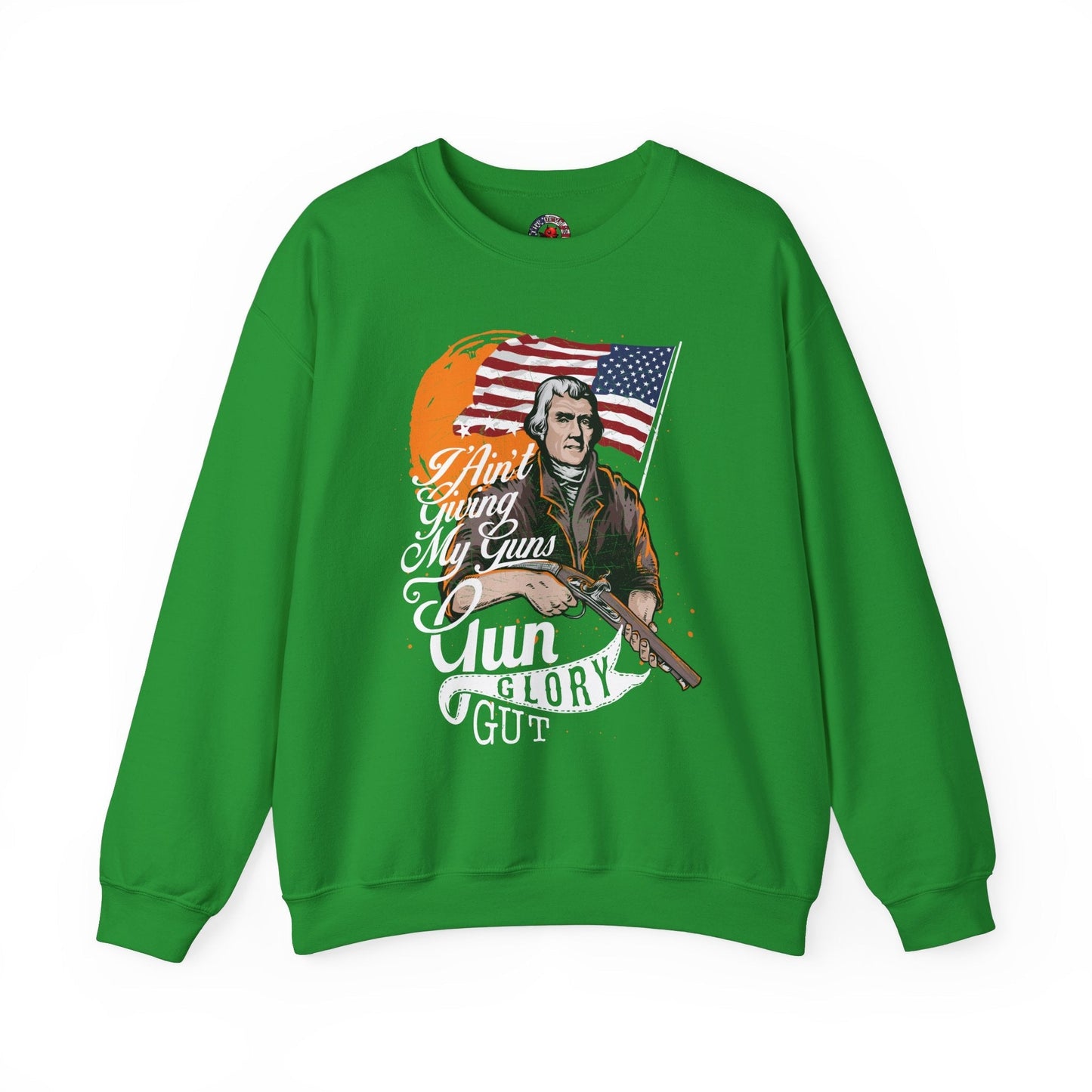 I Ain't Giving My Guns Crewneck Sweatshirt The Devil's Pickle