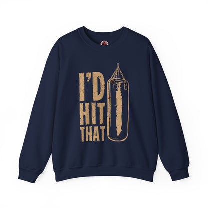 I'd Hit That Crewneck Sweatshirt The Devil's Pickle