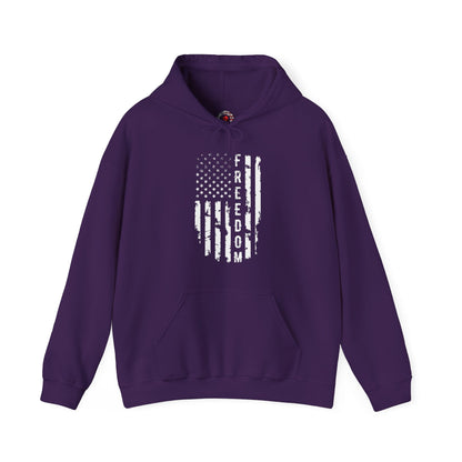 Freedom American Flag Hooded Sweatshirt The Devil's Pickle