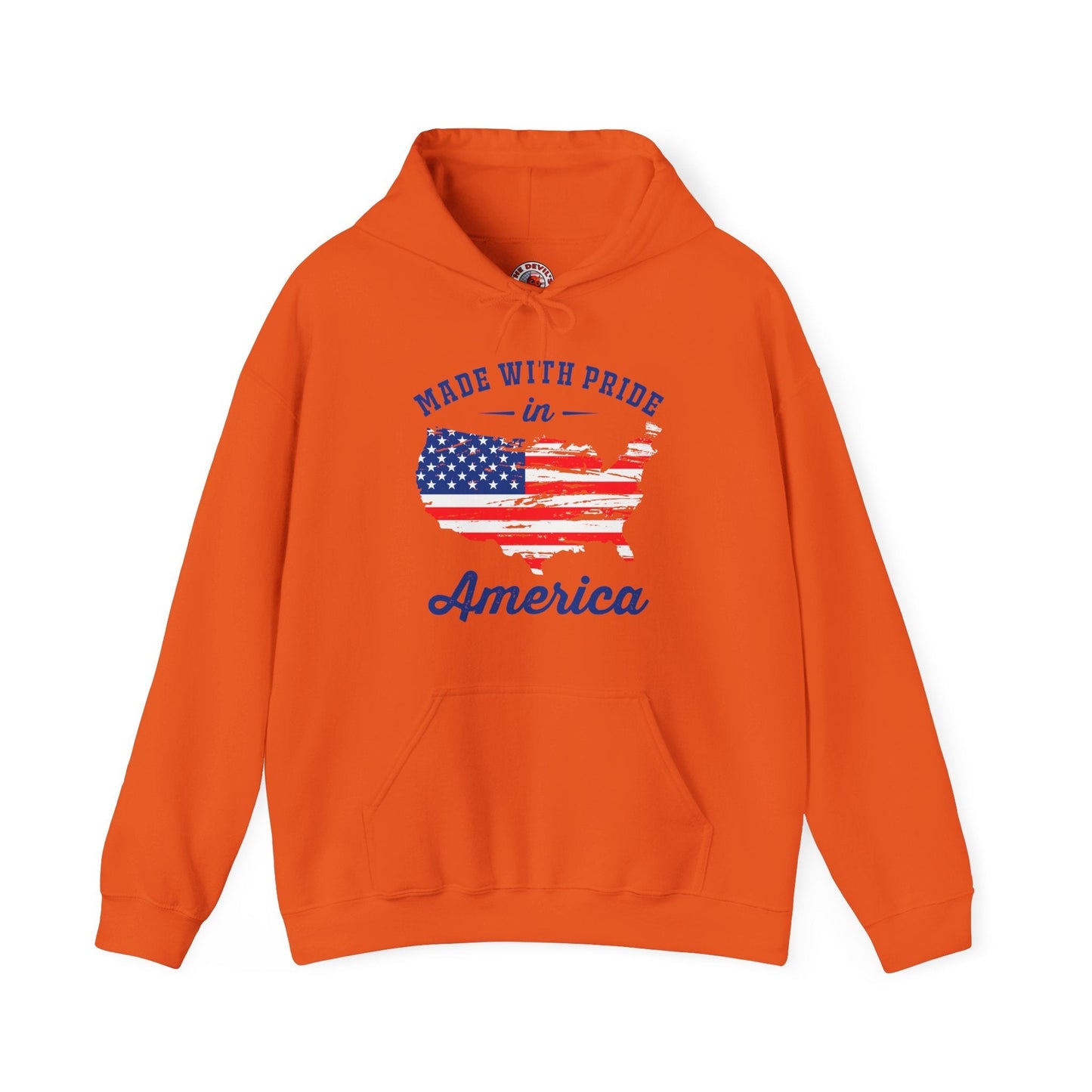Made With Pride In America Hooded Sweatshirt The Devil's Pickle