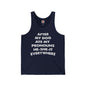 After My Dog Ate My Pronouns Tank Top The Devil's Pickle