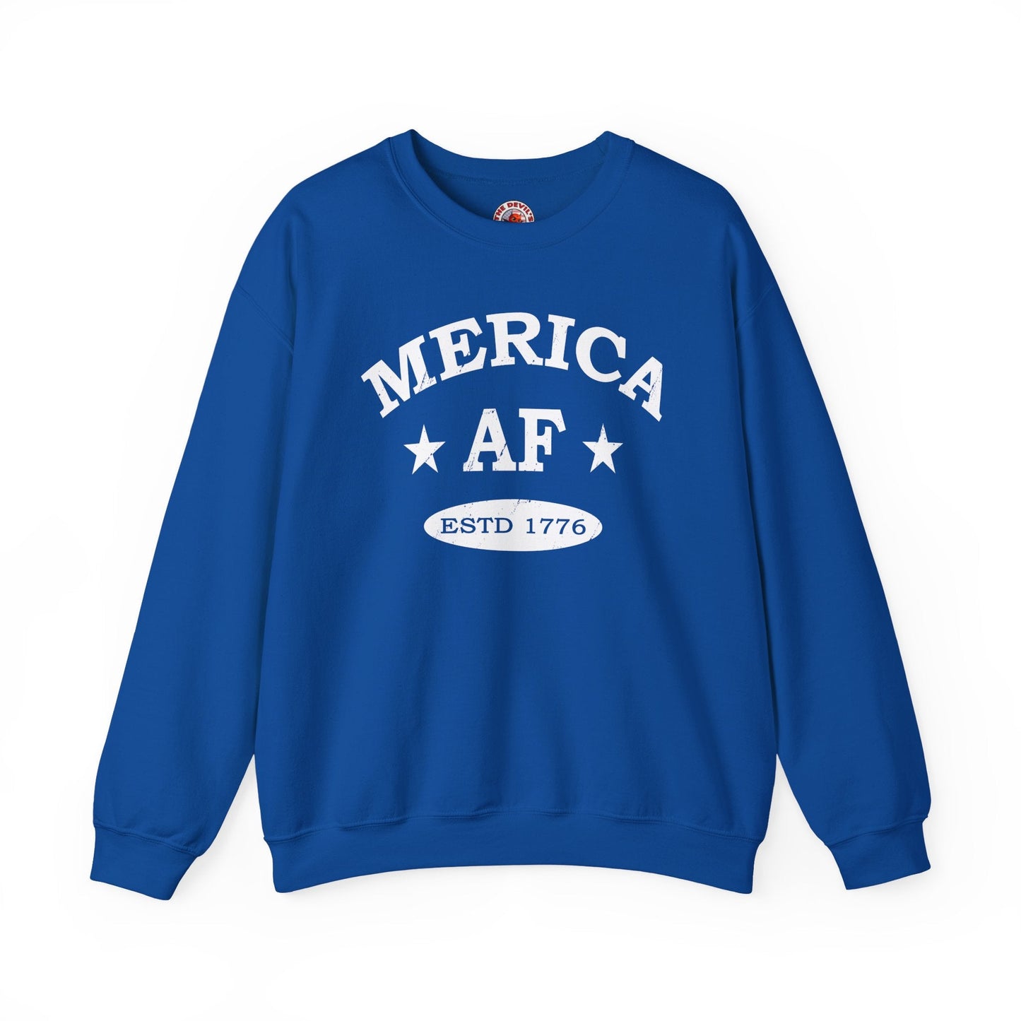 Merica AF Crewneck Sweatshirt The Devil's Pickle