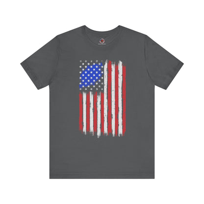 Tattered American Flag T-Shirt The Devil's Pickle