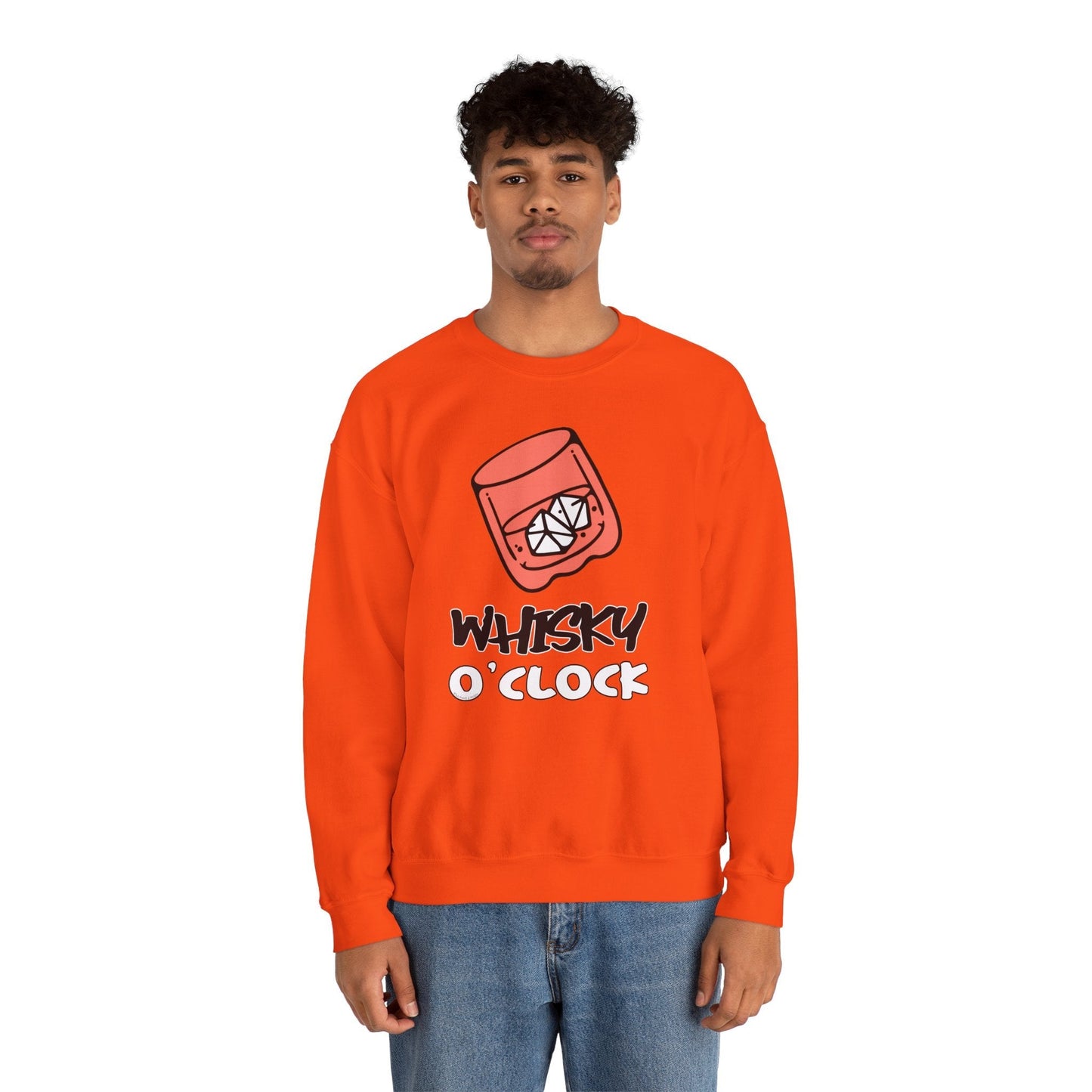 Whiskey O'clock Crewneck Sweatshirt The Devil's Pickle