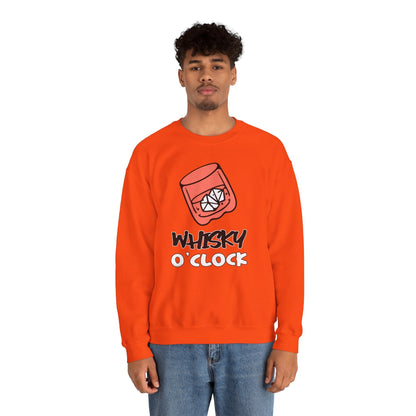 Whiskey O'clock Crewneck Sweatshirt The Devil's Pickle