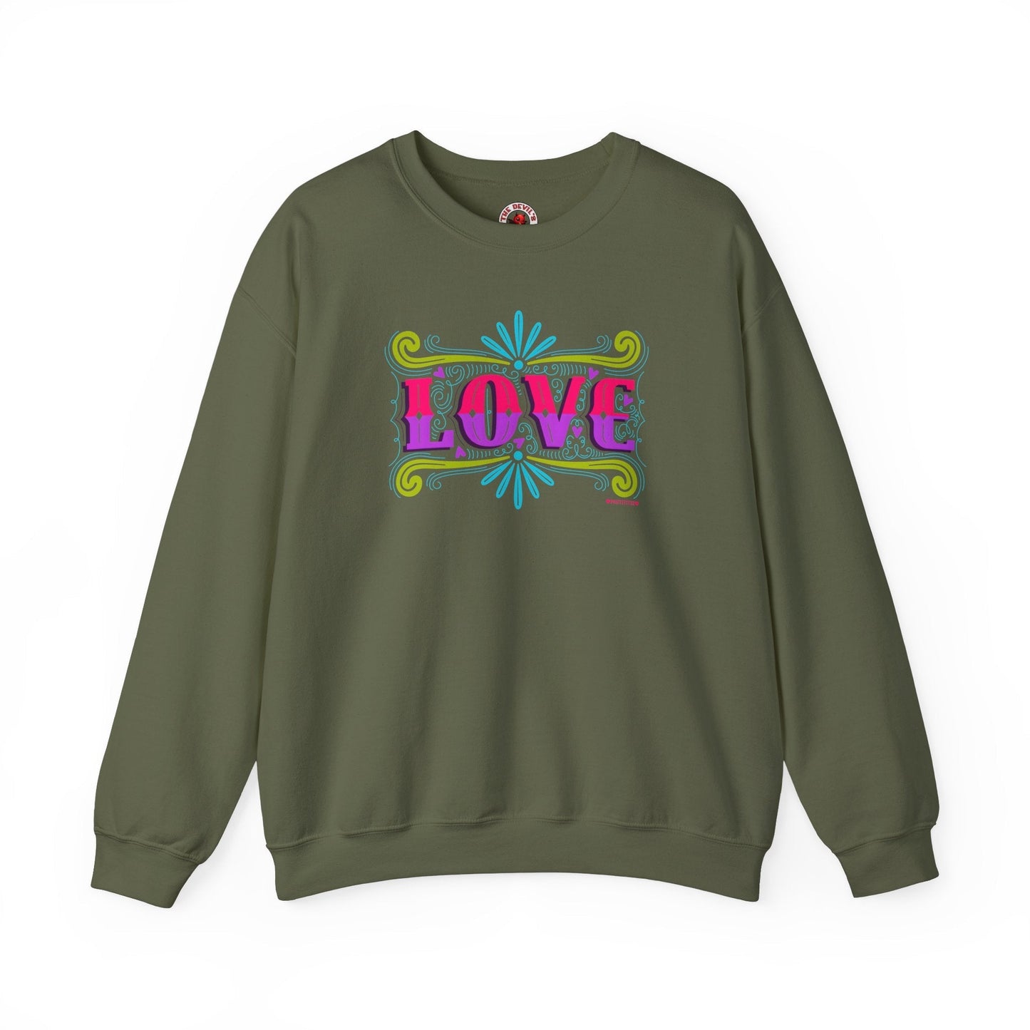 Love Crewneck Sweatshirt The Devil's Pickle