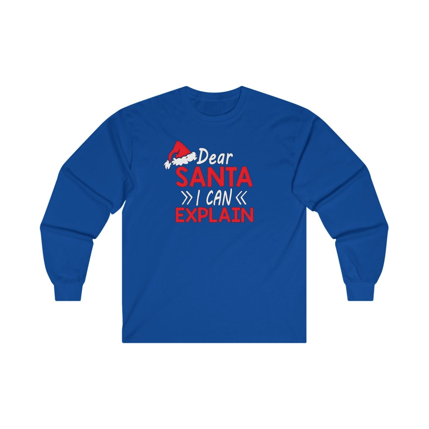 Dear Santa I Can Explain Long Sleeve Tee The Devil's Pickle