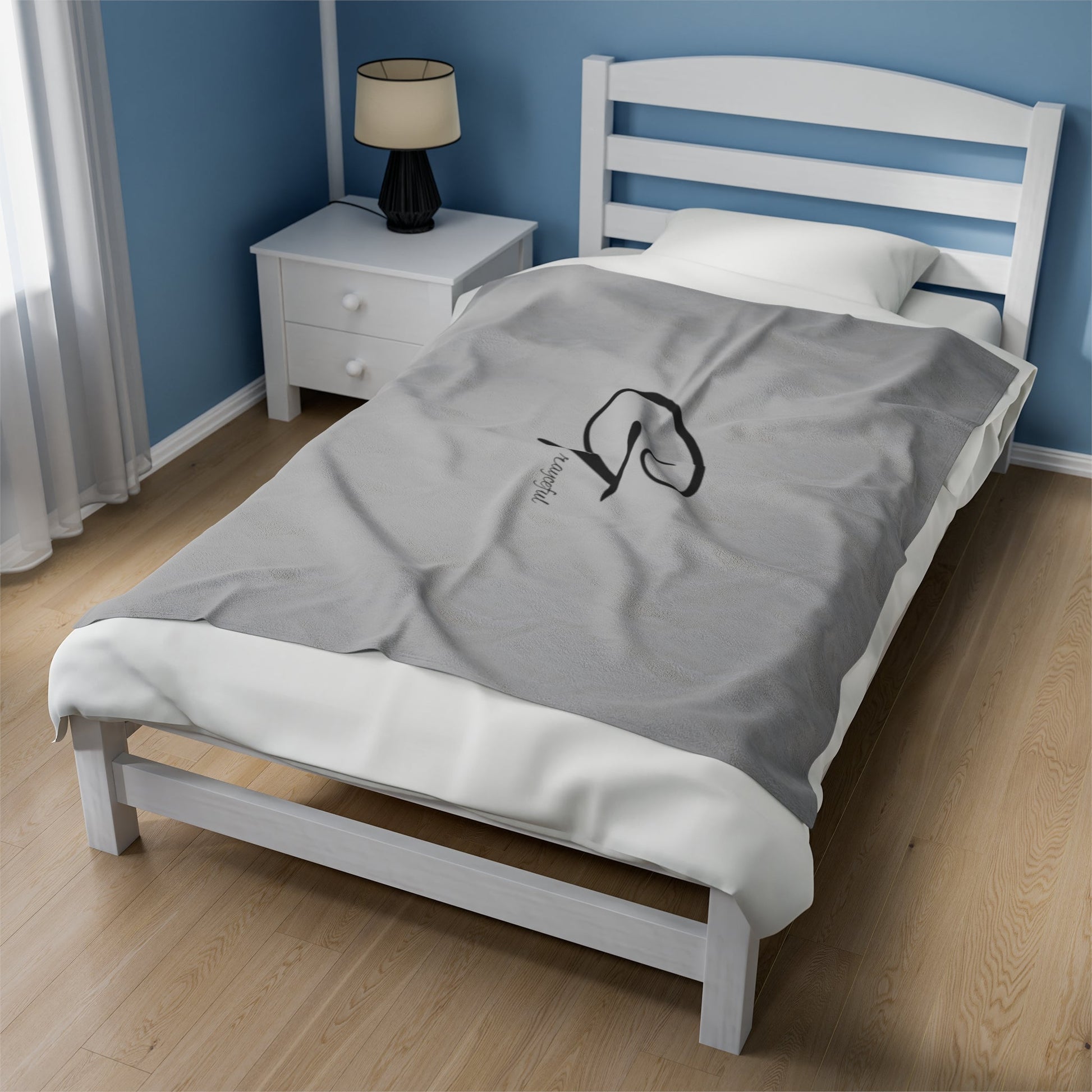 Velveteen Plush Blanket Grayceful LLC