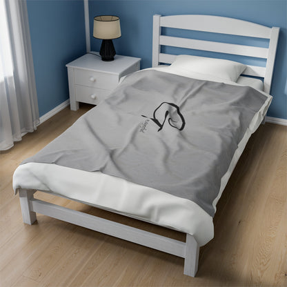 Velveteen Plush Blanket Grayceful LLC