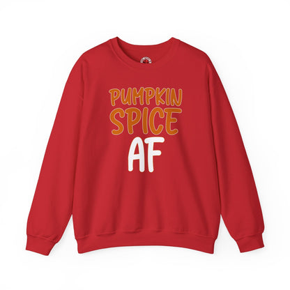 Pumpkin Spice AF Crewneck Sweatshirt The Devil's Pickle