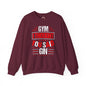 Gym? I thought You Said Gin Crewneck Sweatshirt The Devil's Pickle