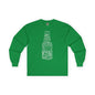 Beer Bottle of Words Long Sleeve Tee The Devil's Pickle