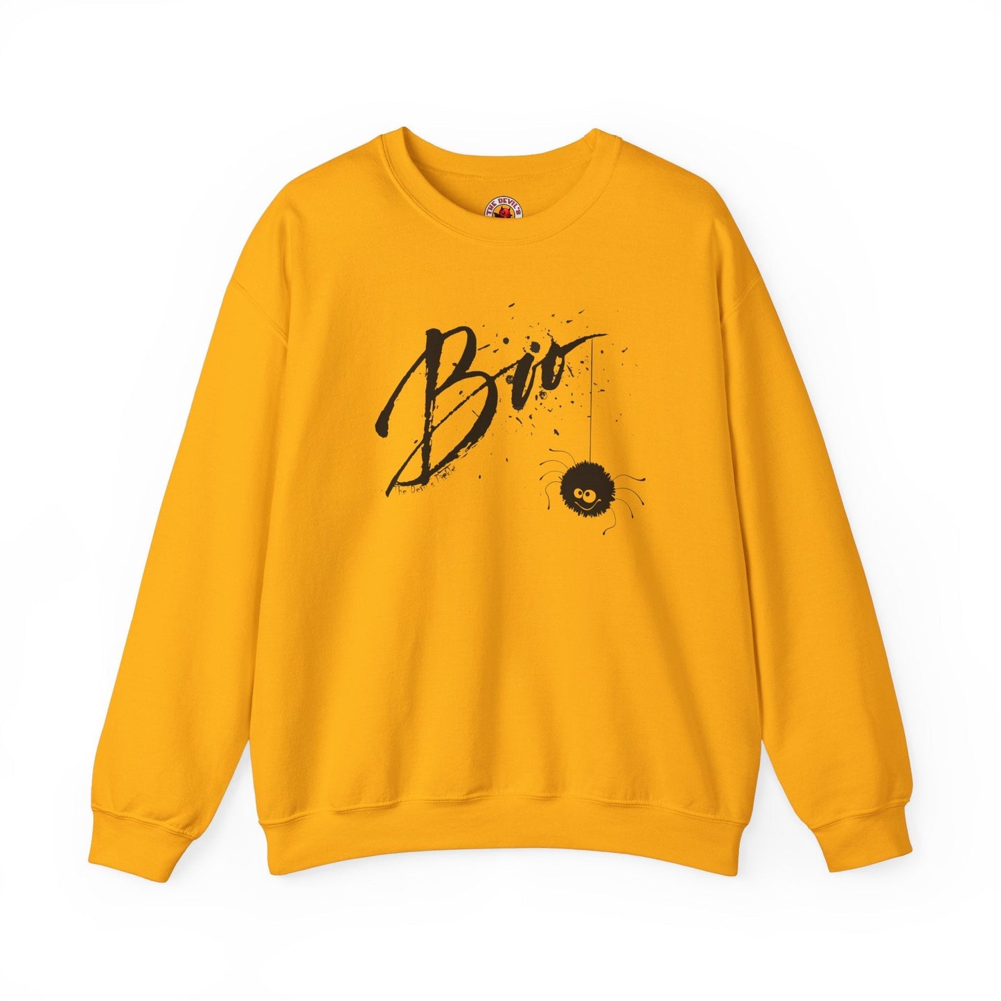 Boo Spider Crewneck Sweatshirt The Devil's Pickle