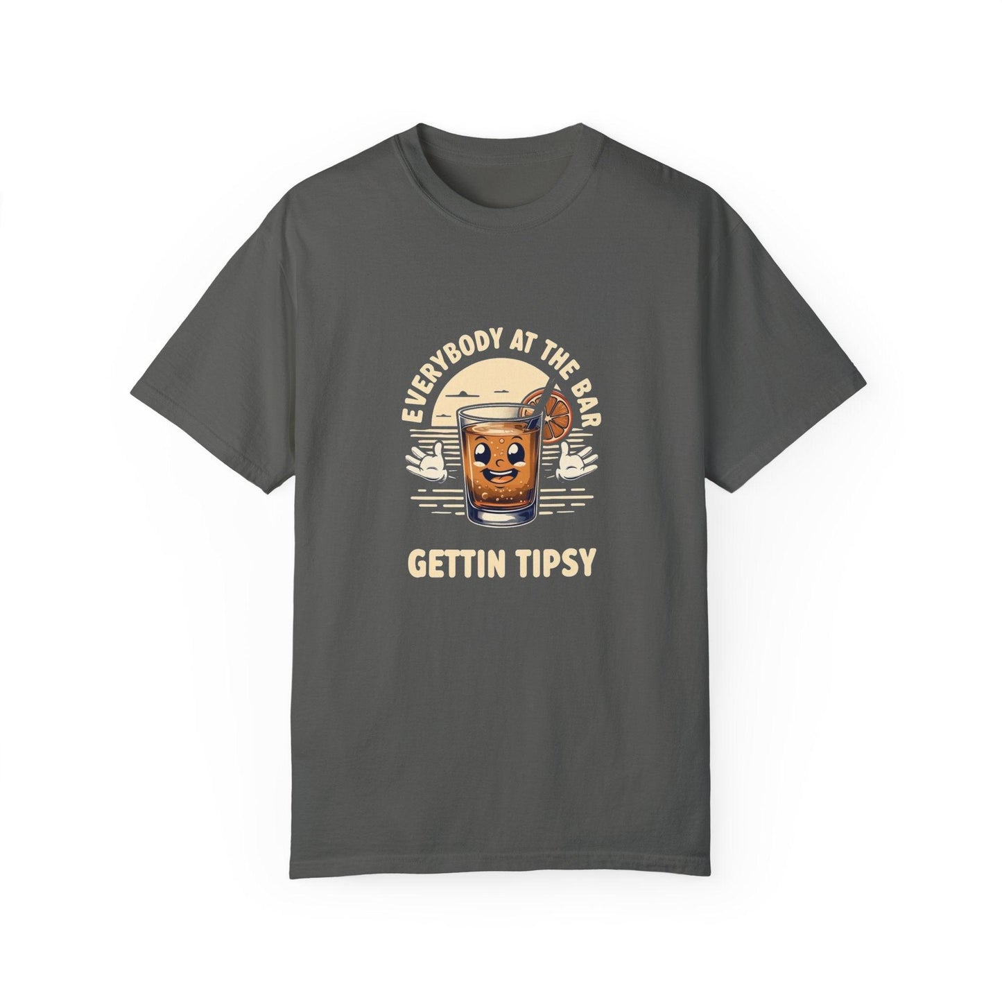 Everybody at the Bar Gettin Tipsy Unisex Garment-Dyed T-Shirt Country in My Heart