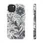 Floral Tough Phone Cases, Durable Phone Cover, Stylish Floral Design, Gift for Her, Trendy Tech Accessories, Birthday Present Grayceful LLC
