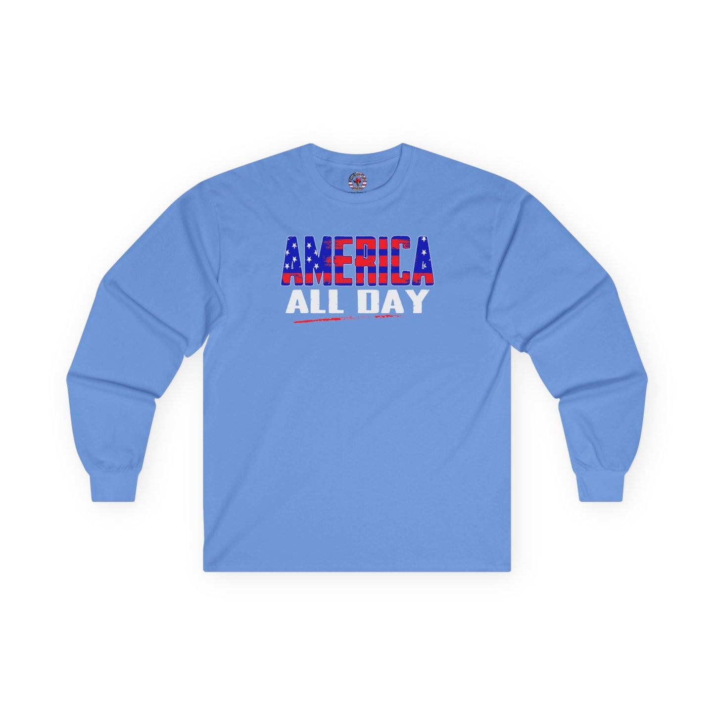 America All Day Long Sleeve Tee The Devil's Pickle