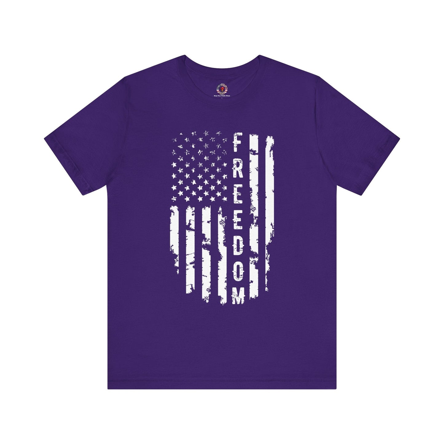 Freedom American Flag T-Shirt The Devil's Pickle