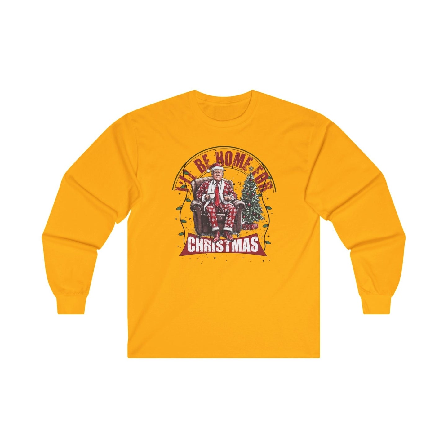 I'll Be Home For Christmas Long Sleeve Tee The Devil's Pickle