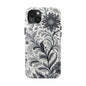 Floral Tough Phone Cases, Durable Phone Cover, Stylish Floral Design, Gift for Her, Trendy Tech Accessories, Birthday Present Grayceful LLC