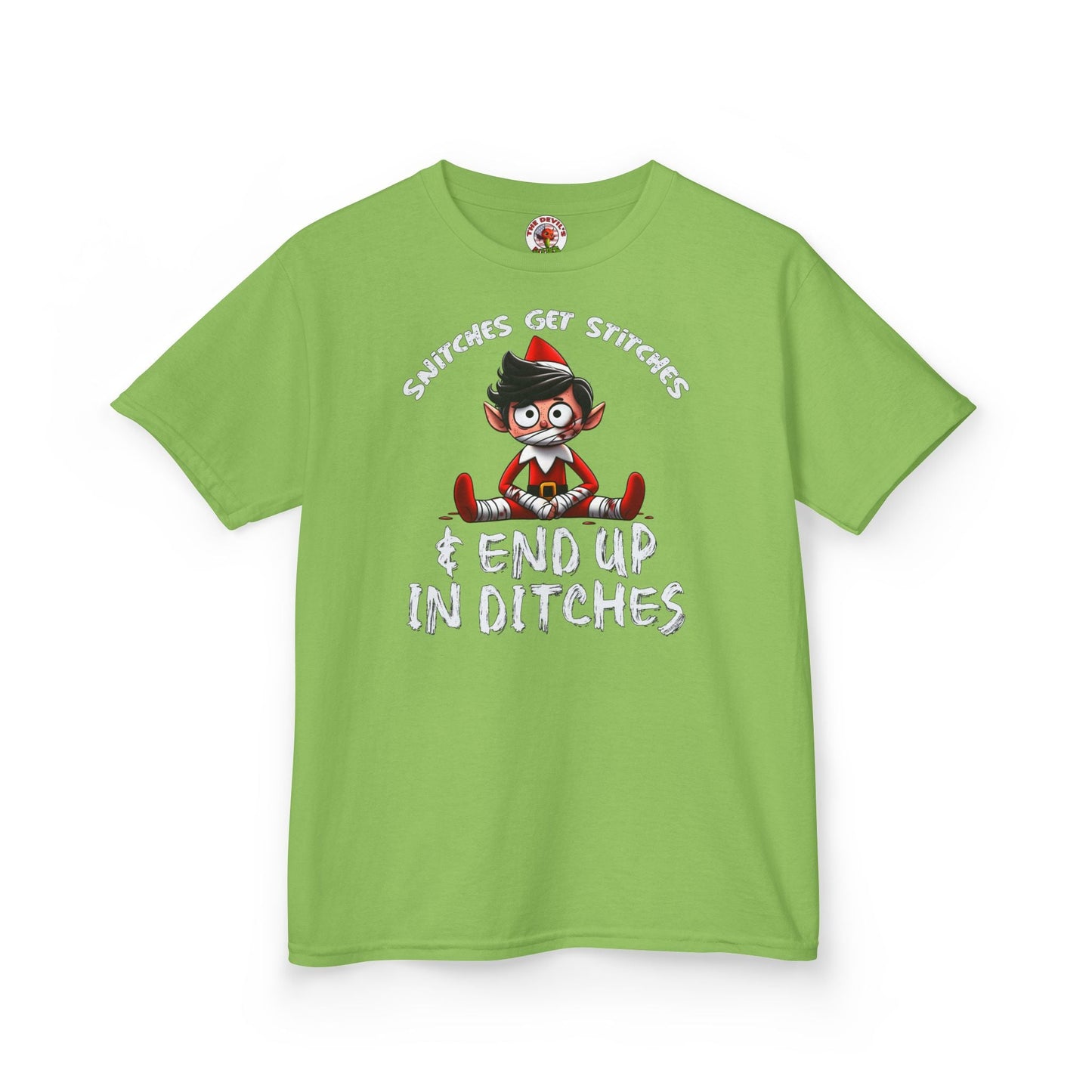 Snitches Get Stitches Kids T-Shirt
