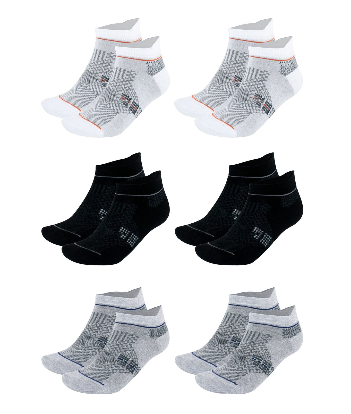 Men's & Women's Bamboo Ankle Socks 6-Pack Bambooven