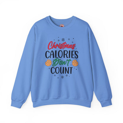 Christmas Calories Don't Count Crewneck Sweatshirt The Devil's Pickle
