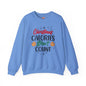 Christmas Calories Don't Count Crewneck Sweatshirt The Devil's Pickle