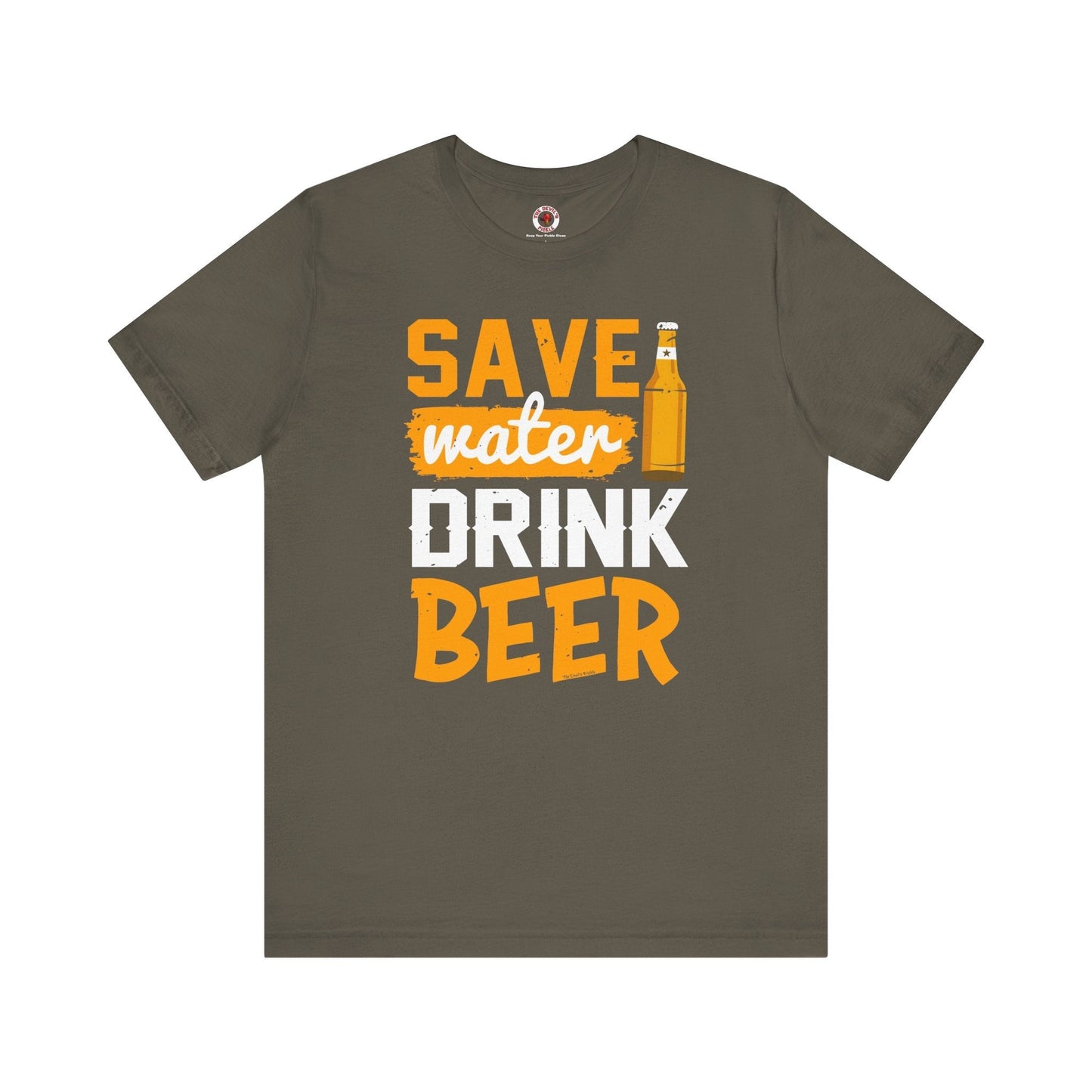 Save Water Drink Beer T-Shirt The Devil's Pickle