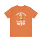 I Run Because I Really Like Beer T-Shirt The Devil's Pickle