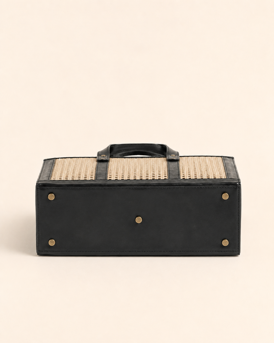 Raja Leather and Cane Everyday Bag Village Thrive