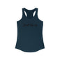 Women's Ideal Racerback Tank  "Just Gray" Grayceful LLC