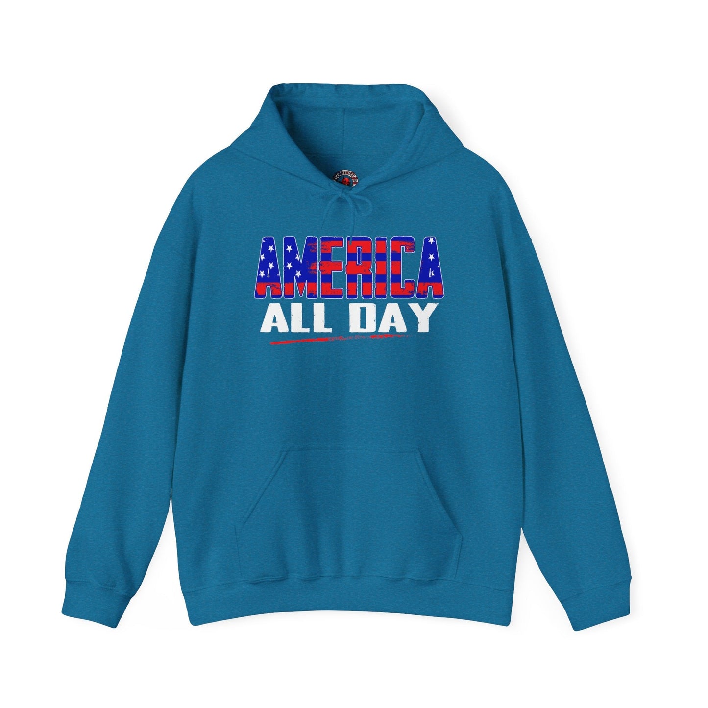 America All Day Hooded Sweatshirt The Devil's Pickle