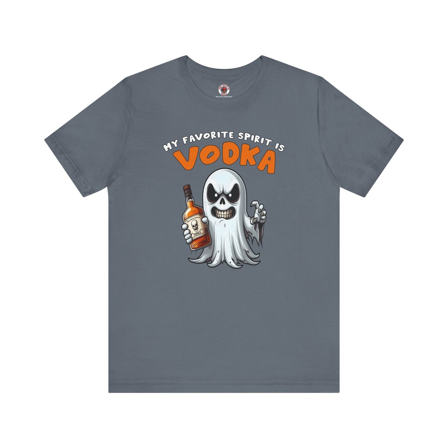 My Favorite Spirit Is Vodka T-Shirt The Devil's Pickle