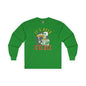 It's Beer O'Clock Skeleton Long Sleeve Tee The Devil's Pickle