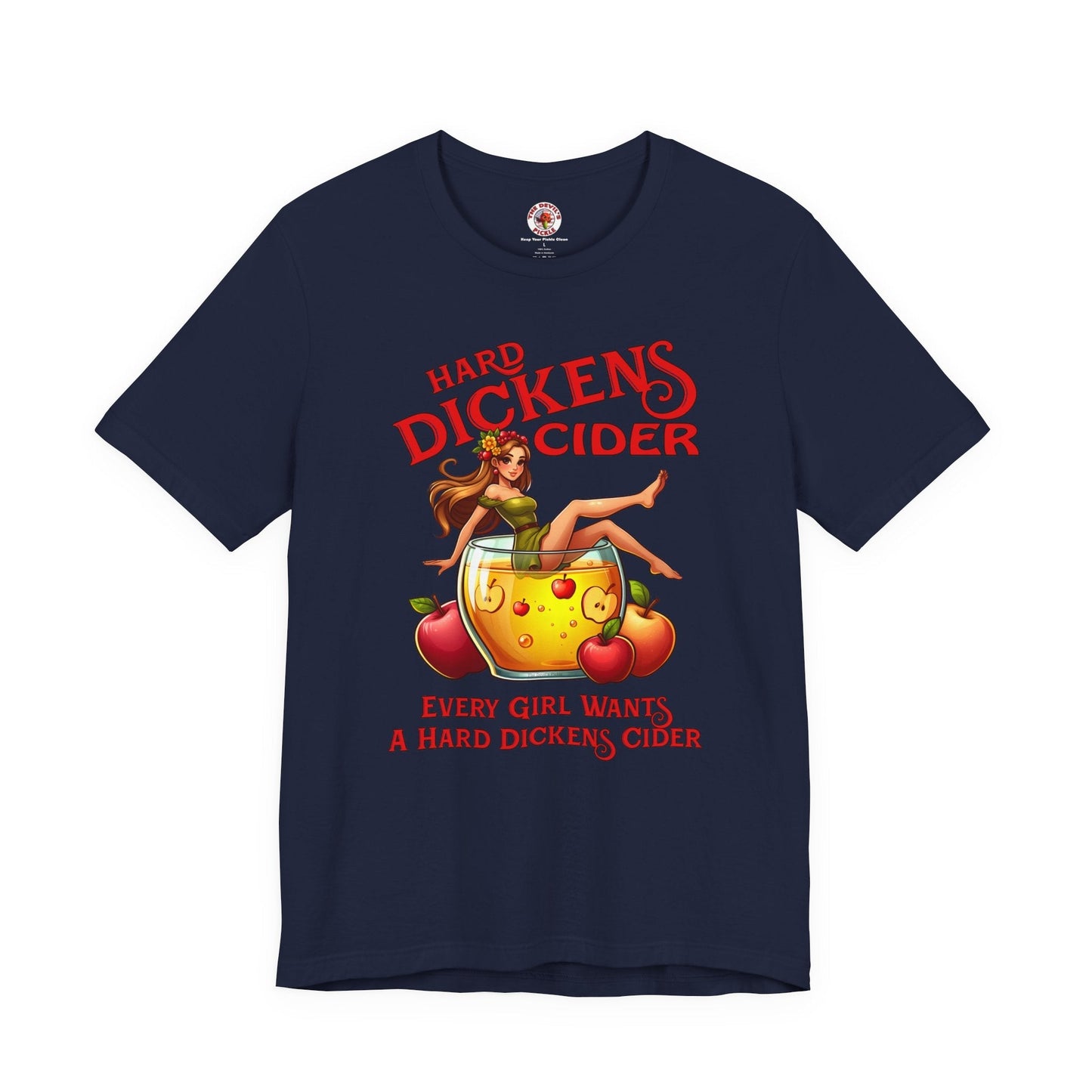 Hard Dickens Cider T-Shirt The Devil's Pickle