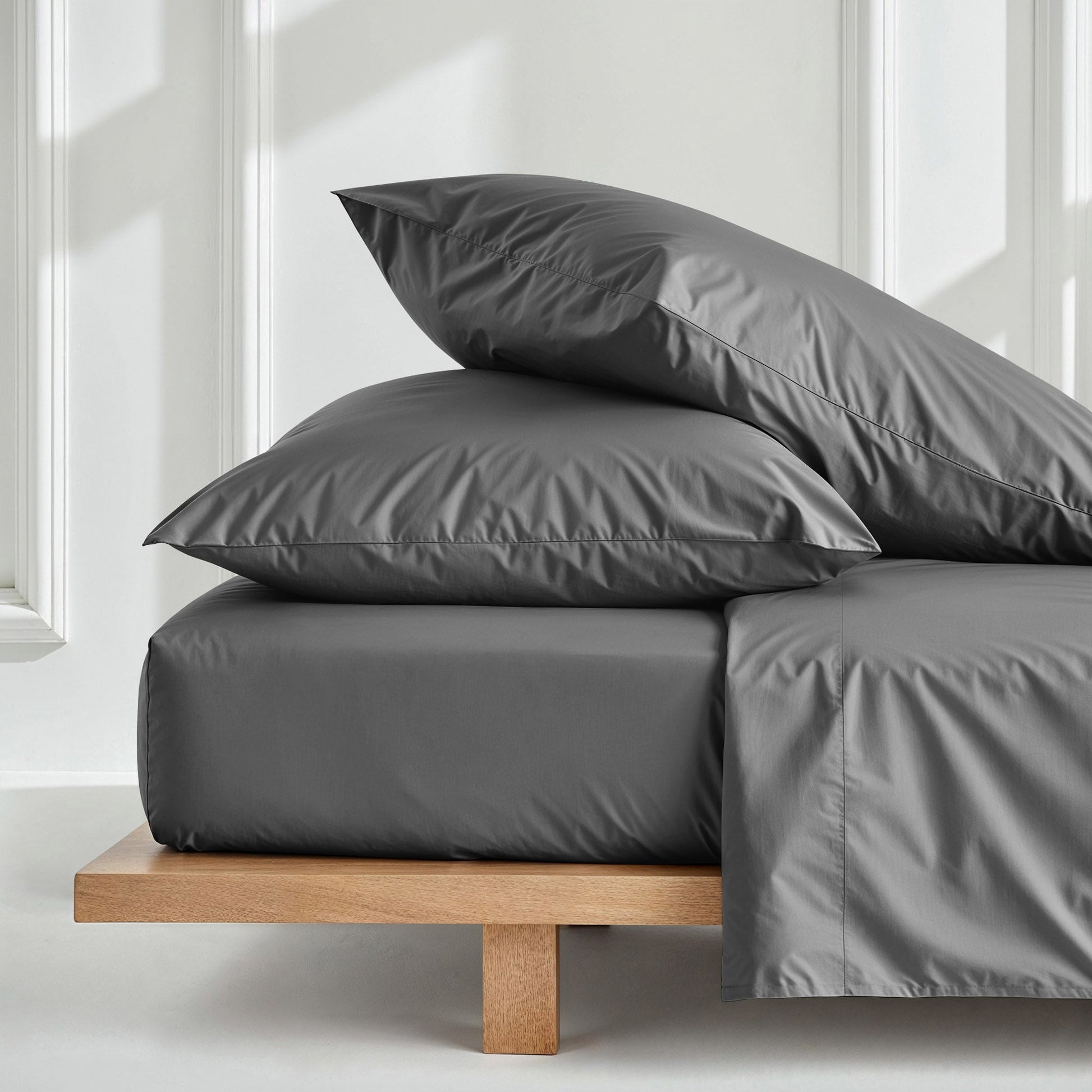 Luxe Australian Sateen Pillowcase Set Italic