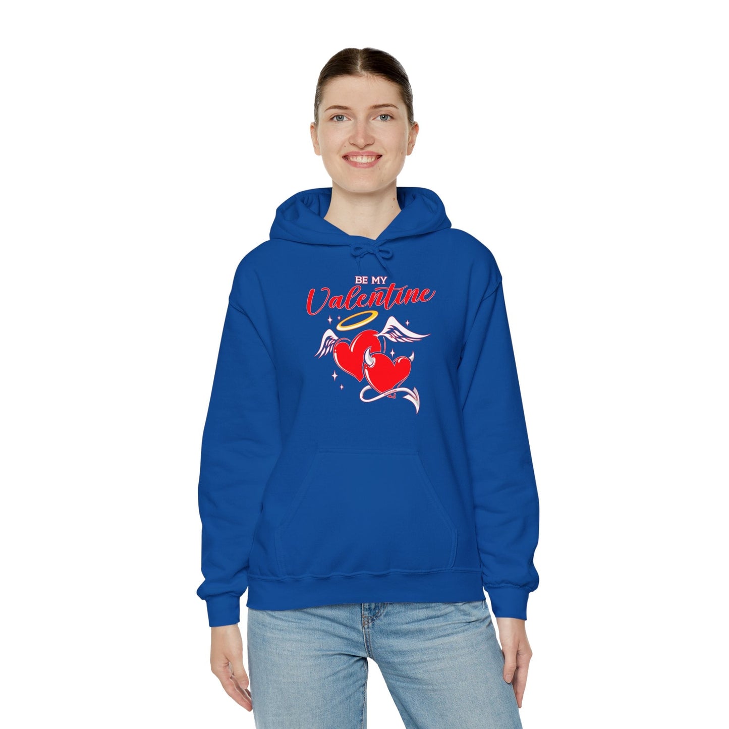 Be My Valentine Hooded Sweatshirt The Devil's Pickle