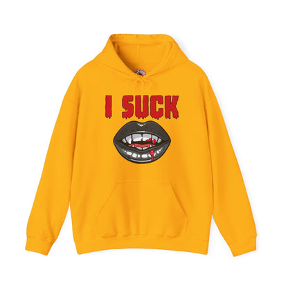 I Suck Hooded Sweatshirt The Devil's Pickle