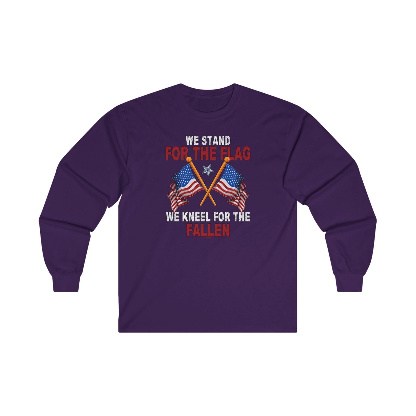 We Stand For The Flag Long Sleeve Tee The Devil's Pickle