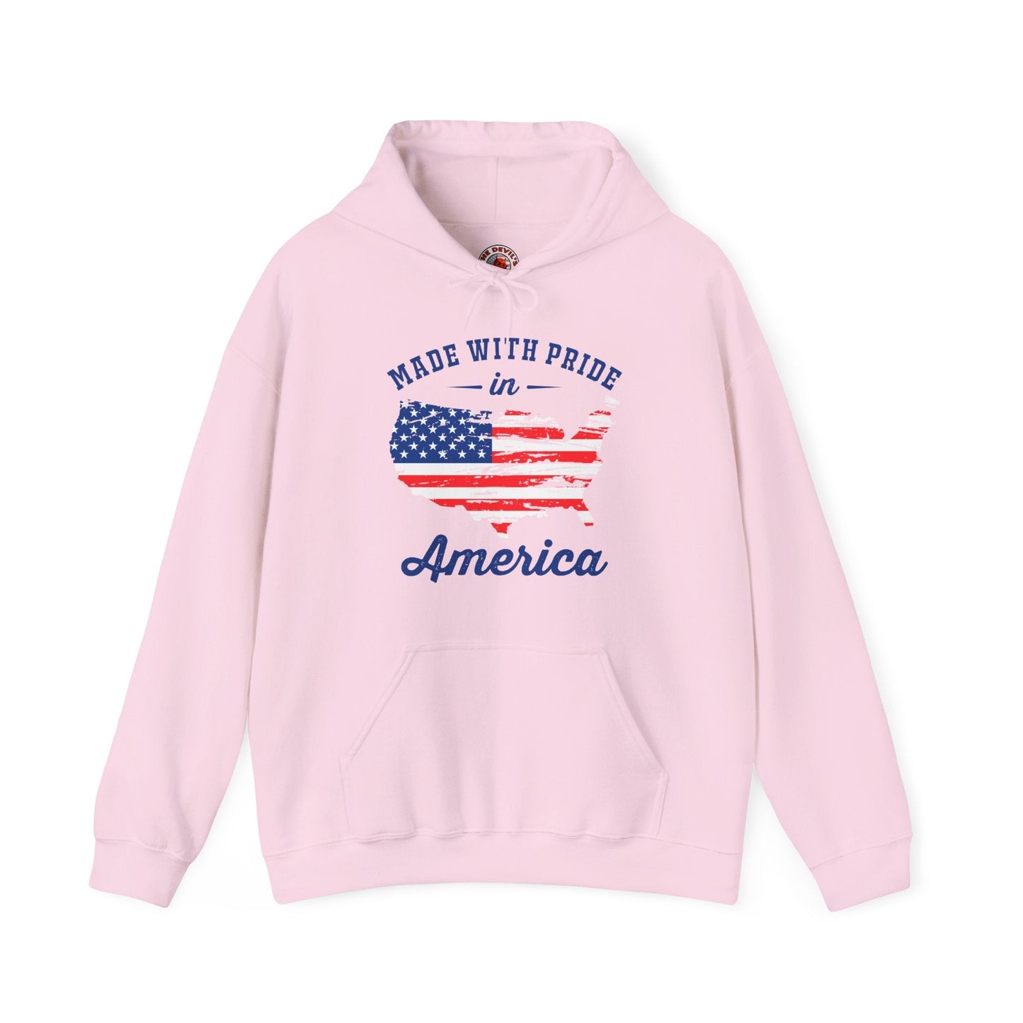 Made With Pride In America Hooded Sweatshirt The Devil's Pickle